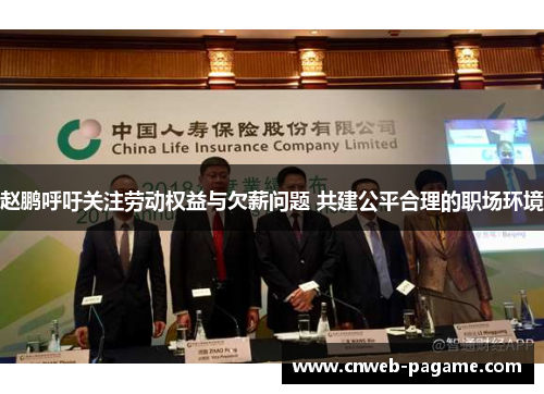 赵鹏呼吁关注劳动权益与欠薪问题 共建公平合理的职场环境