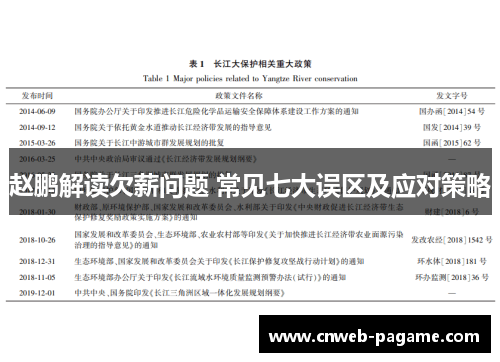 赵鹏解读欠薪问题 常见七大误区及应对策略